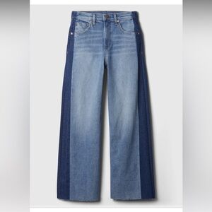 GAP Women's Blue Flare & Wide Leg Jeans